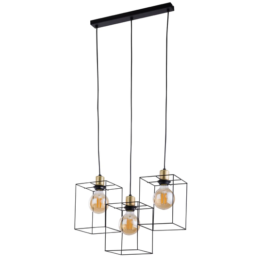 Theron 3-Light Square Pendant