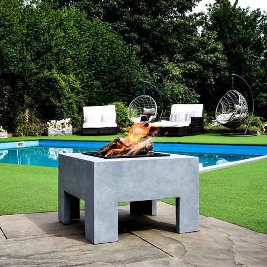 Firebowl Granite Charcoal Fire Pit
