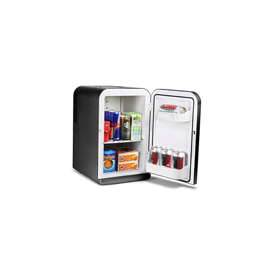 15 Litre Mini Fridge Cooler and Warmer Black