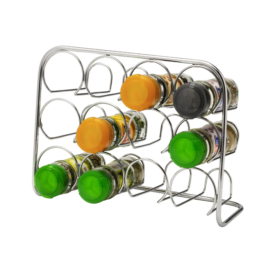 12-Jar Free-Standing Spice Rack