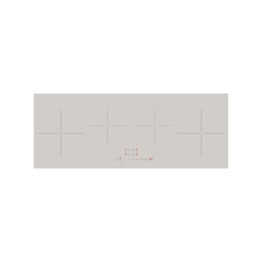 Innocenti ART291102 90cm Icon Linear 4 x Boost Induction Hob White