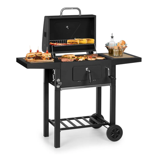 Klarstein 45cm Barrel Charcoal BBQ