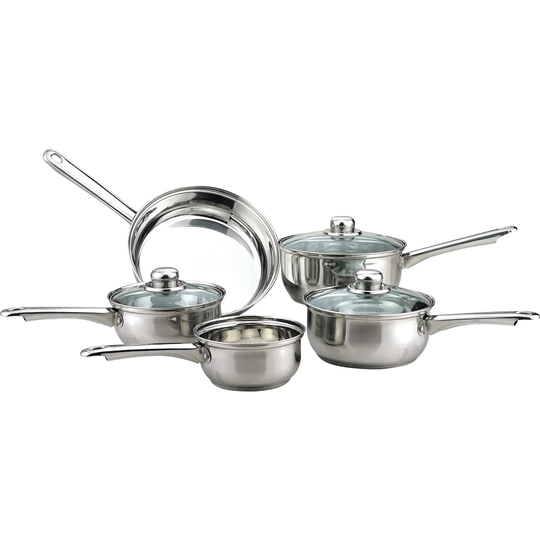 5-Piece Stainless Steel Cookware Set