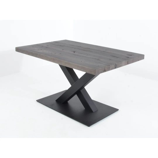 Desrae Solid Wood Pedestal Dining Table