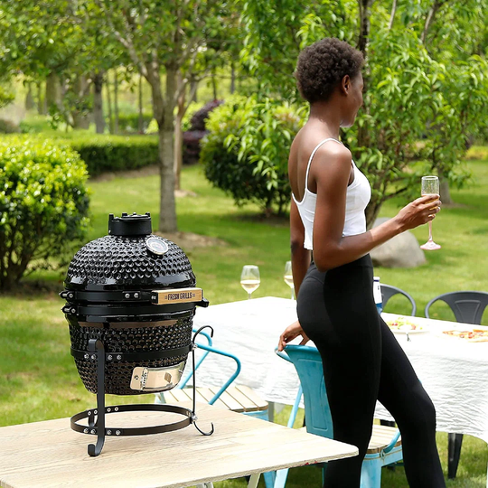 Fresh Grills 35cm Kamado Charcoal BBQ Grill
