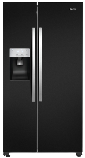 Hisense RS694N4IBF American Fridge Freezer - Black