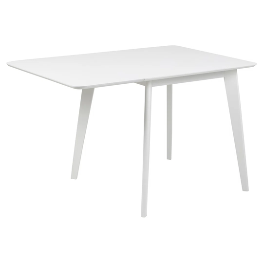 Osage Extendable Self-Storing Leaf Four leg Dining Table
