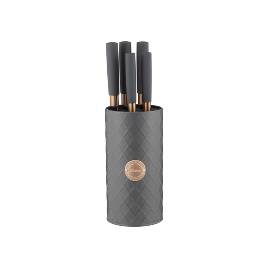 Henrik 6 Piece Knife Block Set
