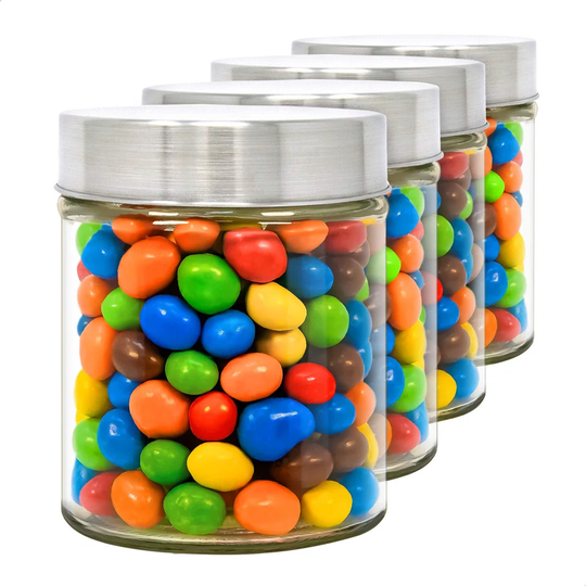 High Borosilicate 4 Container Food Storage Set