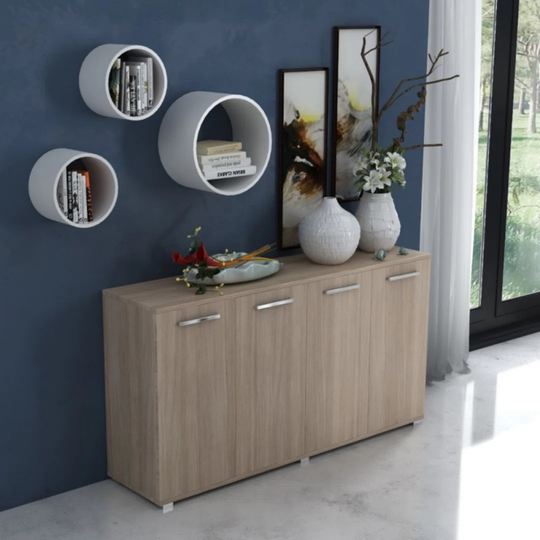 Seaward 180Cm 4 Drawer Sideboard