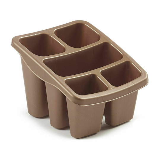 (Cutlery Drainer) ROSE GOLD KITCHEN SINK PLASTIC CUTLERY DISH TRAY