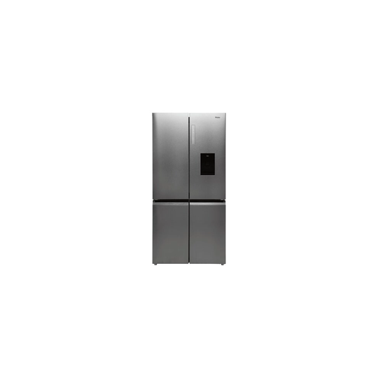Haier HTF-520WP7 American Fridge Freezer - Platinum
