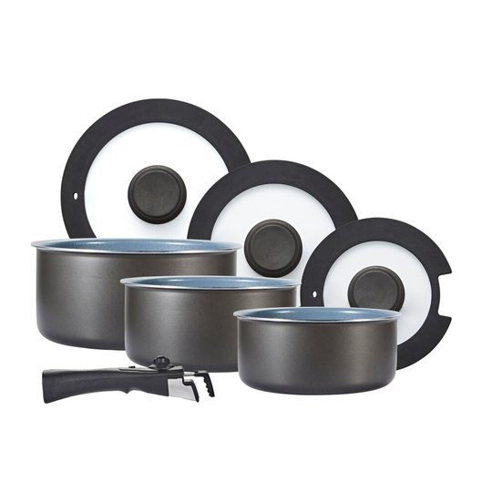 Tower Freedom T800201 7 Piece Cookware Set w/Detachable Handle