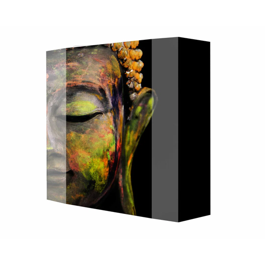 This kitchen cabinet features a Buddha motif, which can be rotated 45 x 45cm