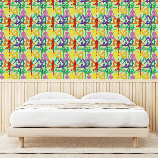 Meridianville Peel & Stick Matte Wallpaper Roll