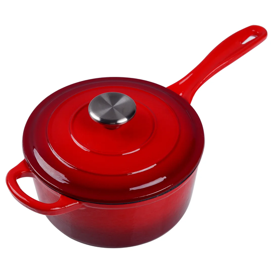 Belfry Kitchen Series, 2.5l Enamel Cast Iron Oval Casserole With Long Handle