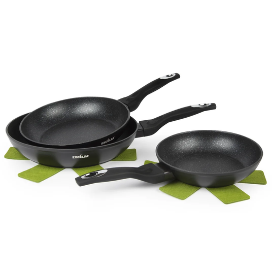 Ecoenergy 3-Piece Non-Stick Frying Pan Set