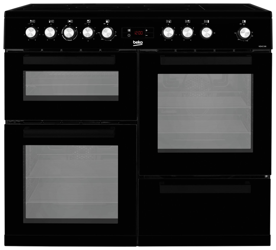 Beko KDVC100K 100cm Electric Range Cooker - Black