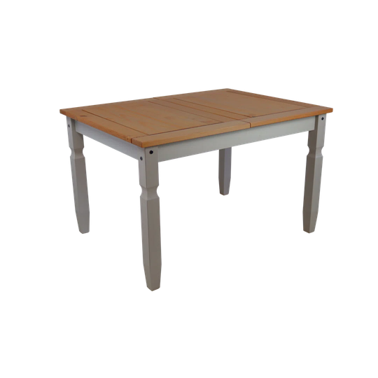 Corona Grey Wax 4'' Dining Table