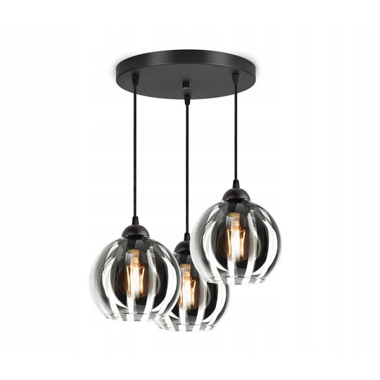 Cafferkey 3 - Light Cluster Globe Pendant with No Secondary Or Accent Material Accents