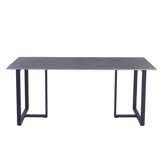 1.8M Sintered Stone Top Dining Table - Grey