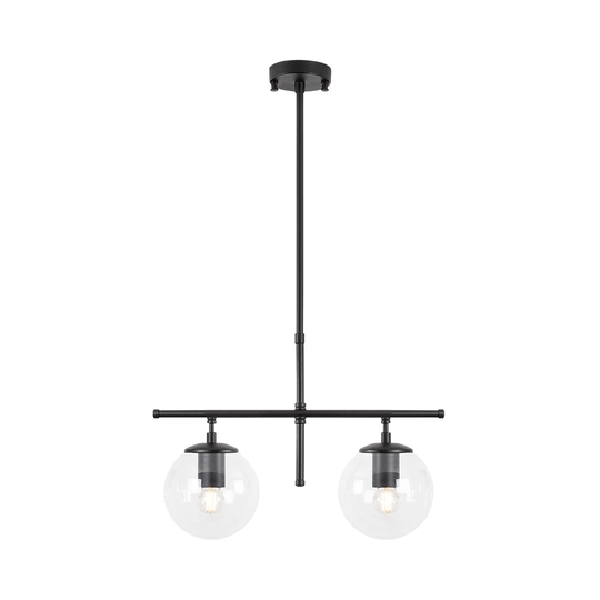 Brecken 2-Light Kitchen Island Linear Pendant