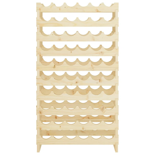 Belfry Kitchen Wine Rack 65X29x112 Cm Solid Wood Pine