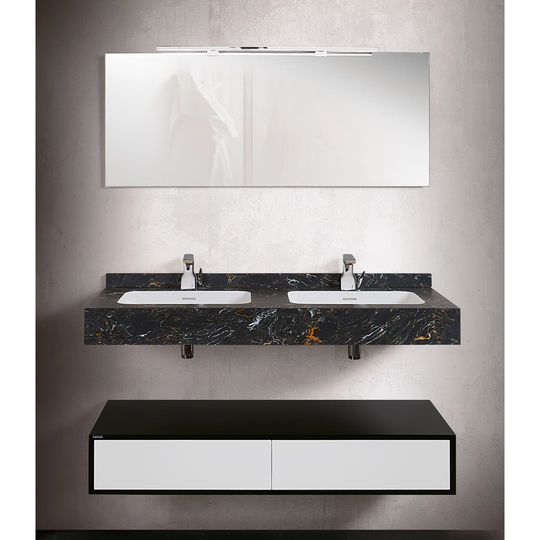 Keyshawn 120cm Wall-Mounted Under Sink Storage Unit