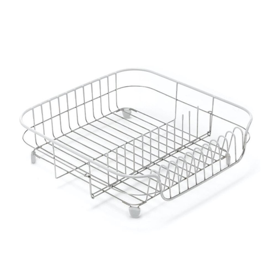 Stainless Steel Kitchen Sink Dish Pot Pan Draining Rack
