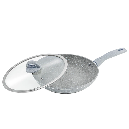 Royalford Non-Stick Frying Pan With Lid, 26 CM