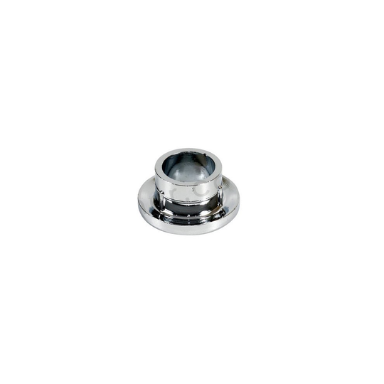(15mm, Chrome) Small Chromed/gilded Rosette Rose Collar Bathroom Sink Basin Overflow 15-25mm