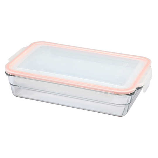 2.2L Glass Rectangular Oven Glass Bakeware with Lid