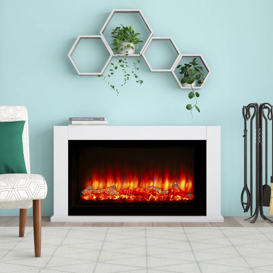 Lumley Suncrest 121.5Cm W Electric Fire