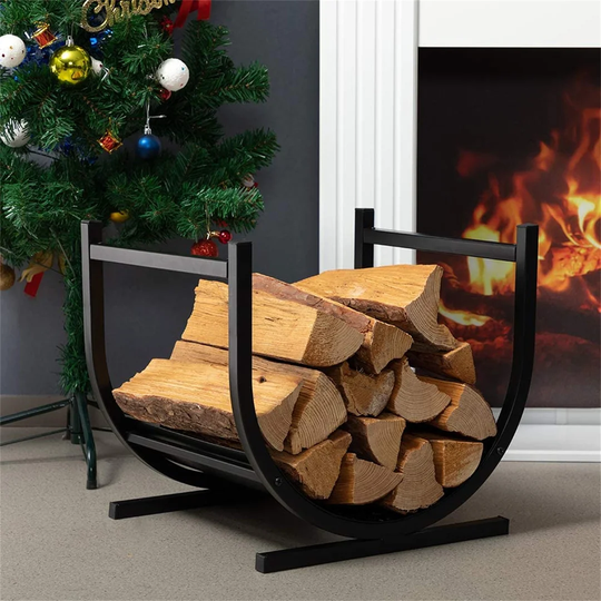 Alsen 43.2Cm W Metal Log Rack