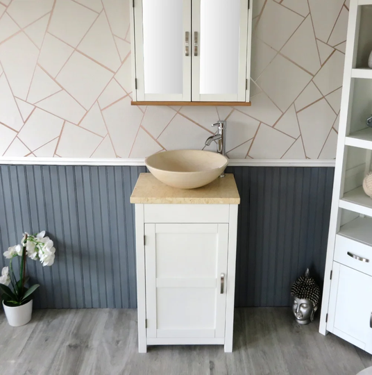 Scoggins 515mm Free-standing Cloakroom Vanity Unit