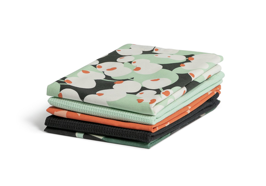 Habitat Scandi Pack of 5 Tea Towels