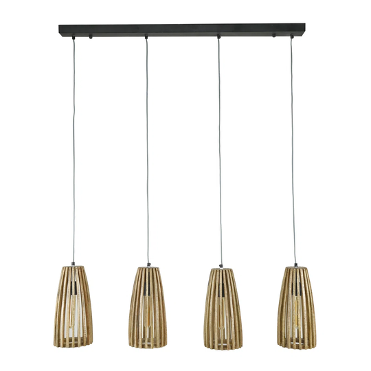 Montville 4 - Light Kitchen Island Cylinder Pendant