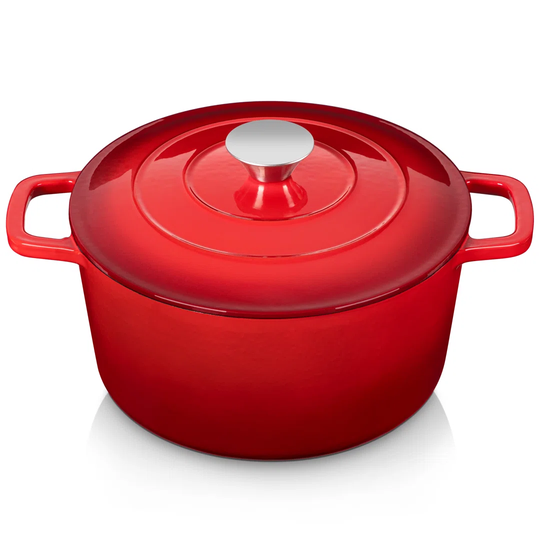 Belfry Kitchen Series, 5L Enamel Cast Iron Oval Casserole