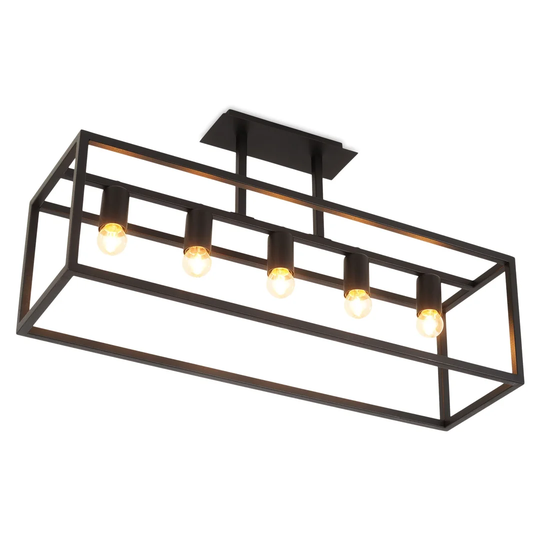 Ceiling Lamp Tocco L.76 H.41.5 Black