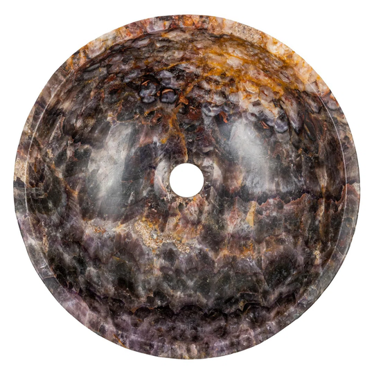 Amethyst Round Fully Polished Sink