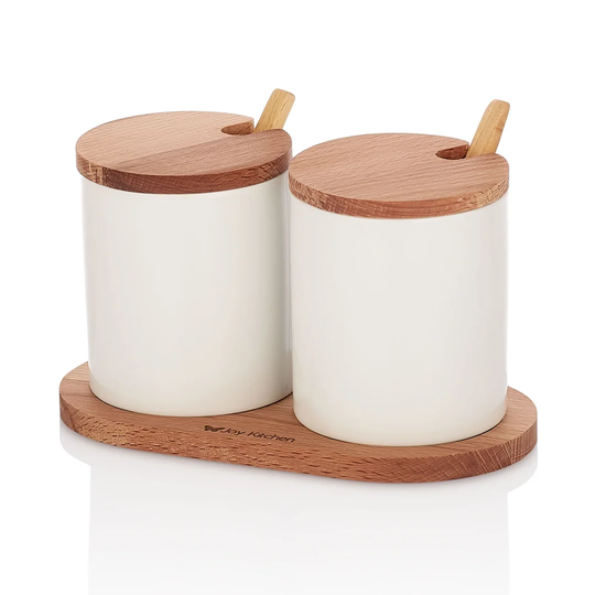 Caxx 2-Jar Free-Standing Spice Rack