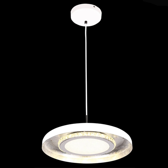 Bender LED Pendant Light 12W 4000K 840Lm White