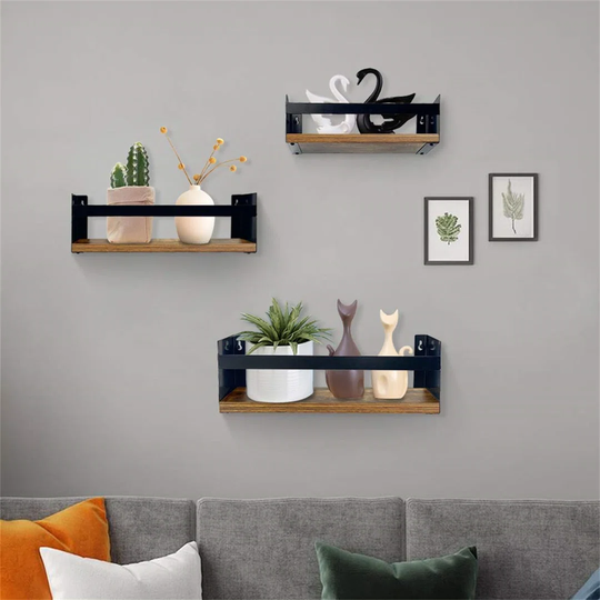 Dossantos 3 Piece Floating Shelf