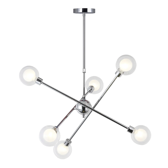 Geis 6-Light Sputnik Chandelier