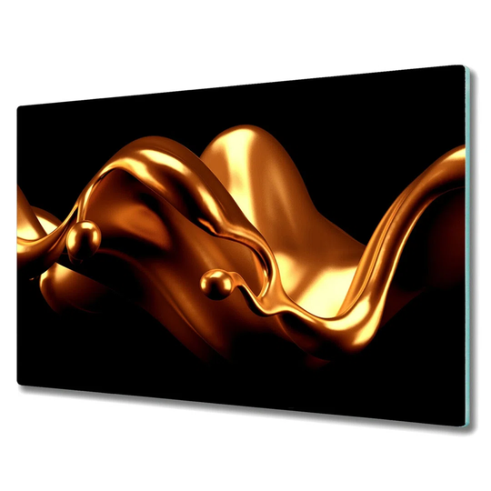 Veltri Tempered Glass Wave Chopping Board