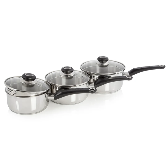 Equip Morphy Richards Equip 3 Pieces Aluminium Cookware Set