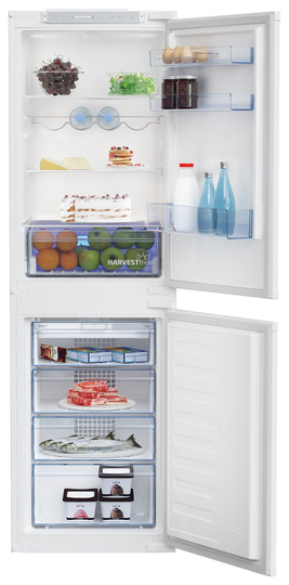 Beko BCFD4V50 Integrated Fridge Freezer - White