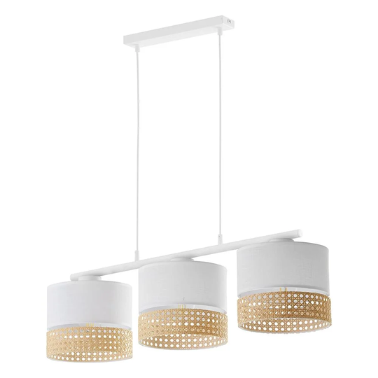 Meanna 3 -Light Kitchen Island Drum Pendant