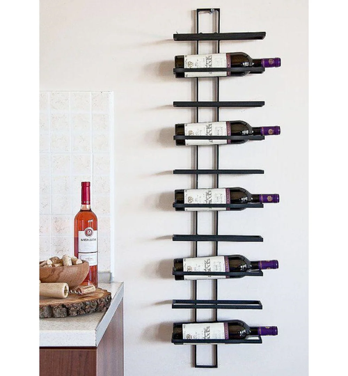 Hal 10 Bottle Wall Mounted Wine Rack
