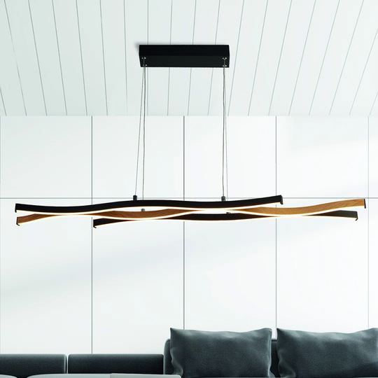 Neele 1 -Light Kitchen Island Modern Linear LED Pendant